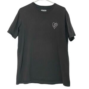 Banks Journal Tshirt Mens Size Medium Organic Cotton Grey Short Sleeve Crewneck